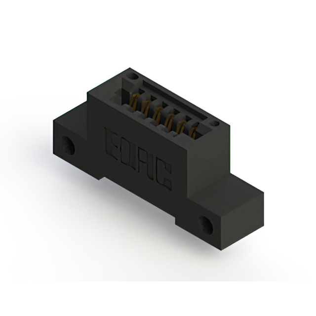 CONN EDGE SINGLE FML 6POS 0.100
