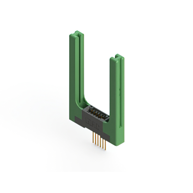 CONN EDGE SINGLE FML 6POS 0.100