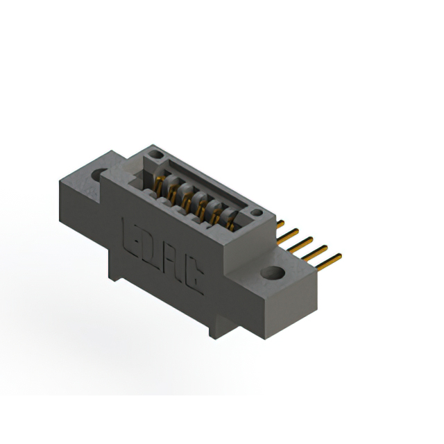 CONN EDGE SINGLE FML 6POS 0.100