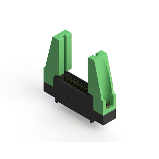 CONN EDGE SINGLE FML 9POS 0.100