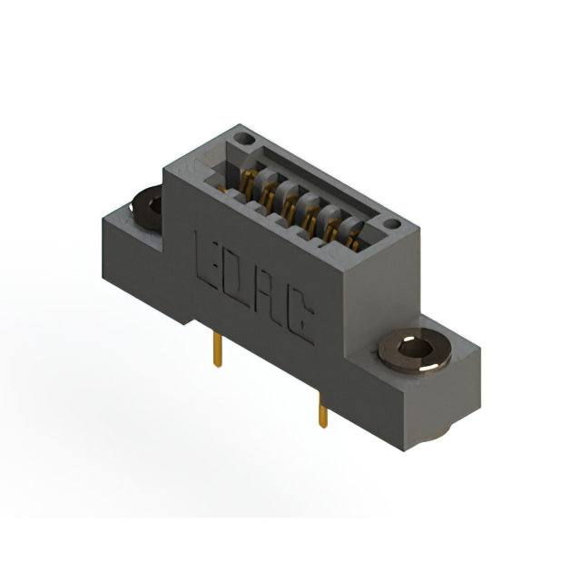 CONN EDGE DUAL FMALE 12POS 0.100