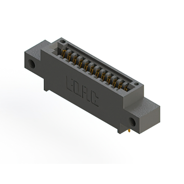 CONN EDGE SINGLE FML 12POS 0.100