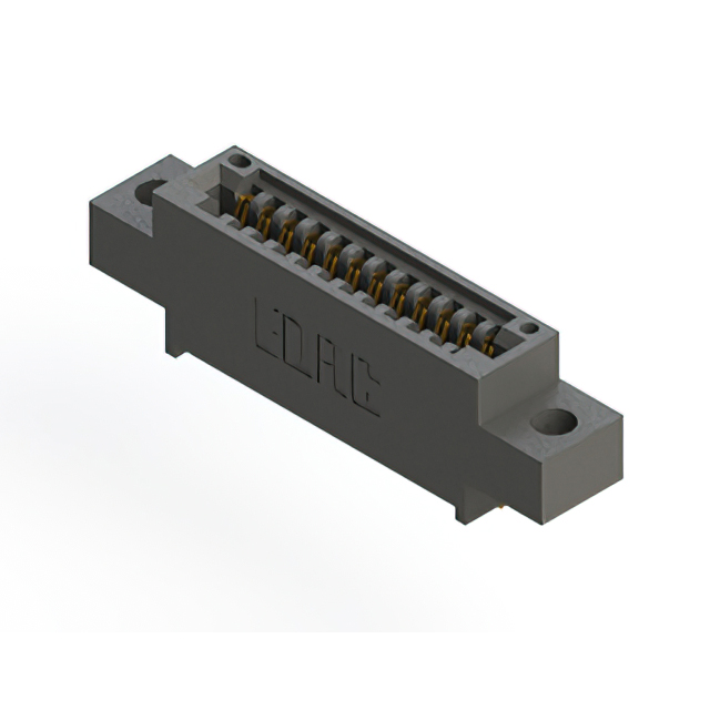 CONN EDGE SINGLE FML 12POS 0.100