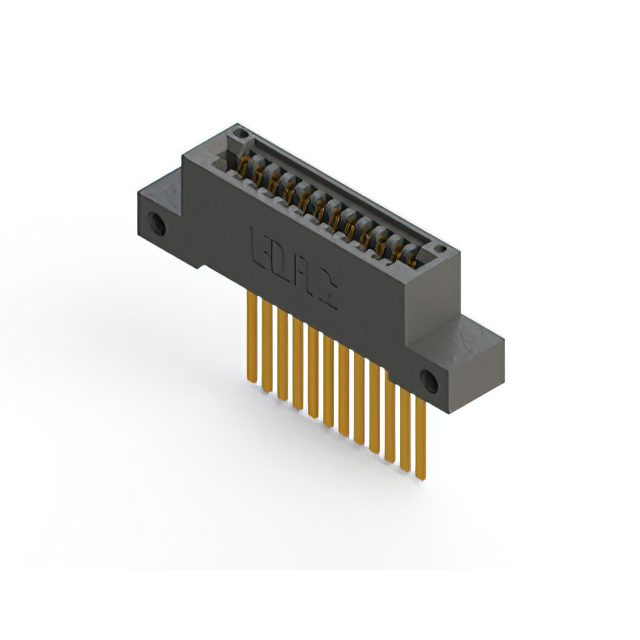 CONN EDGE SINGLE FML 12POS 0.100