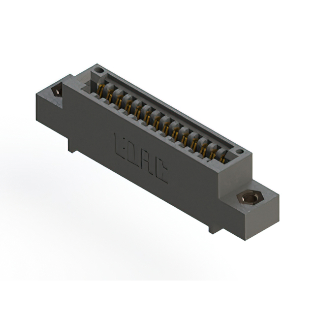 CONN EDGE SINGLE FML 14POS 0.100