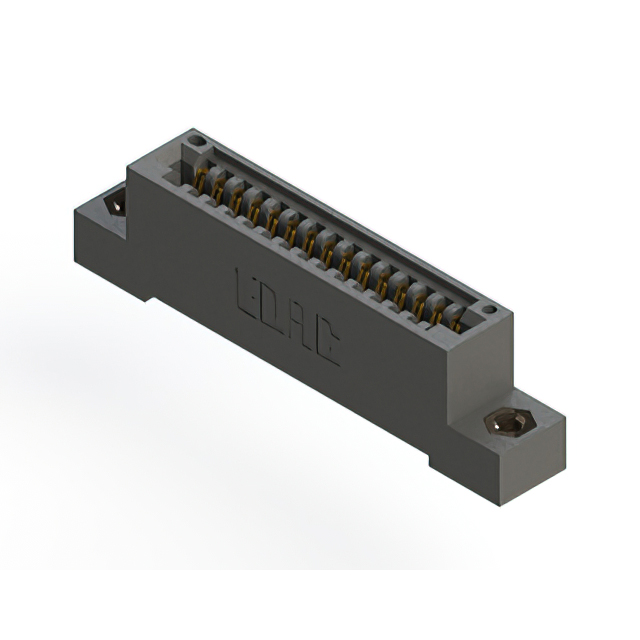 CONN EDGE SINGLE FML 15POS 0.100