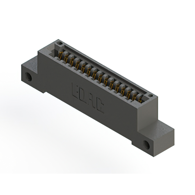 CONN EDGE SINGLE FML 15POS 0.100