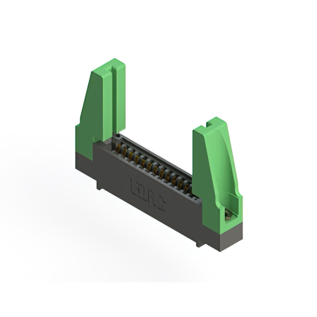 CONN EDGE SINGLE FML 15POS 0.100