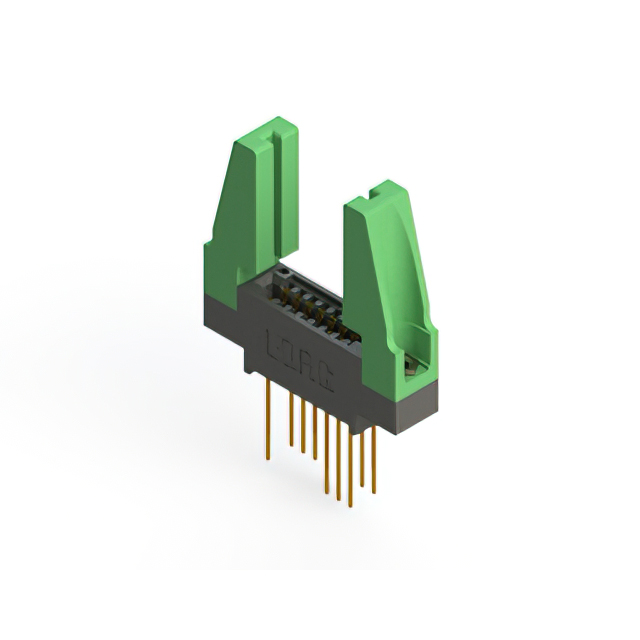 CONN EDGE DUAL FMALE 16POS 0.100