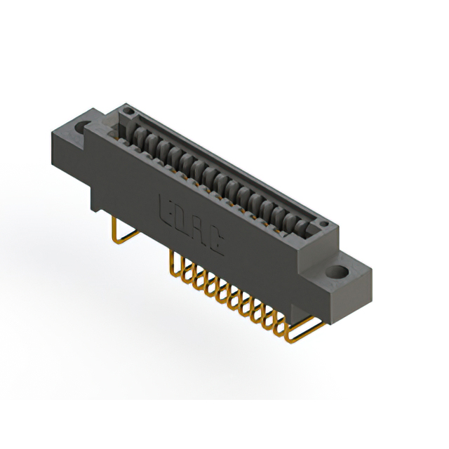 CONN EDGE SINGLE FML 16POS 0.100