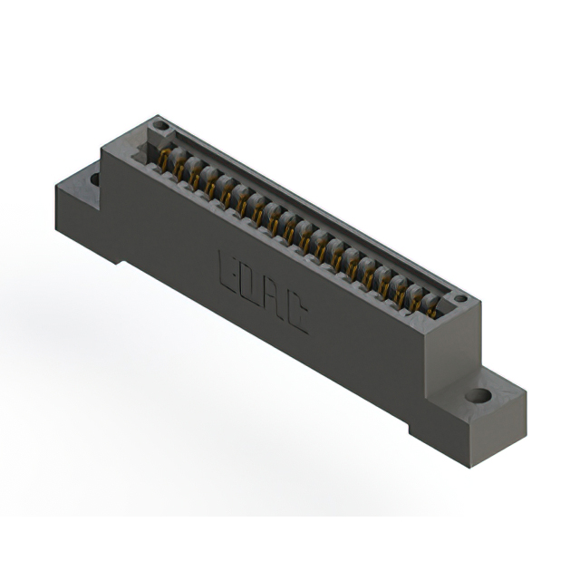 CONN EDGE SINGLE FML 18POS 0.100