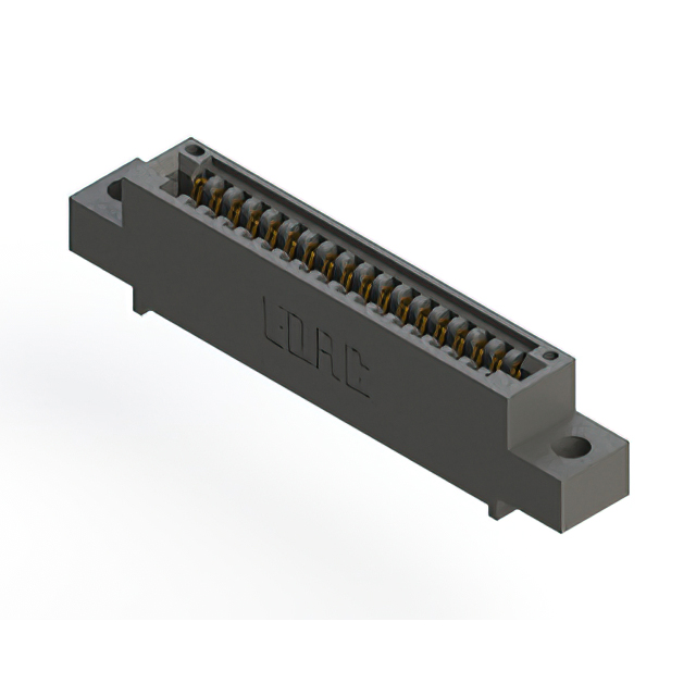 CONN EDGE SINGLE FML 18POS 0.100