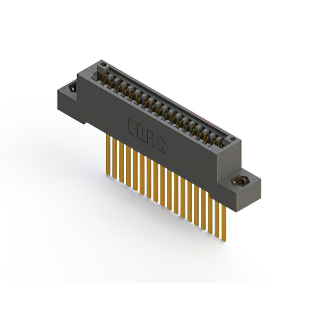 CONN EDGE SINGLE FML 18POS 0.100