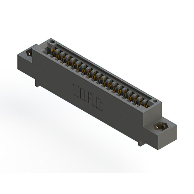 CONN EDGE SINGLE FML 19POS 0.100