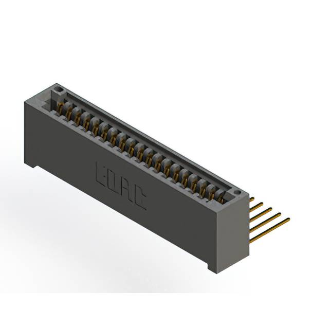CONN EDGE SINGLE FML 19POS 0.100