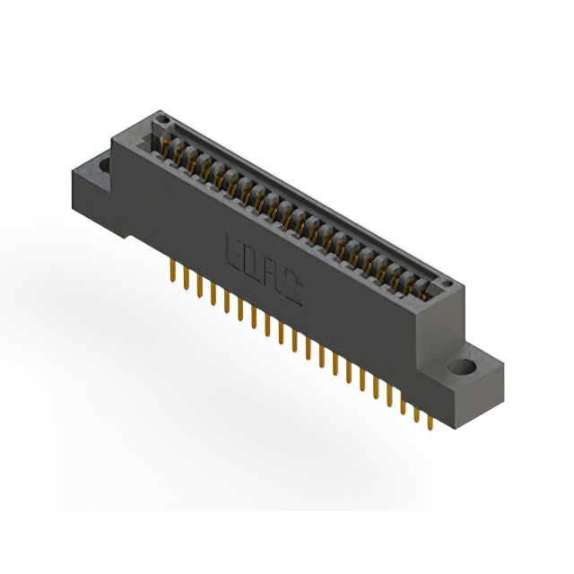 CONN EDGE SINGLE FML 20POS 0.100
