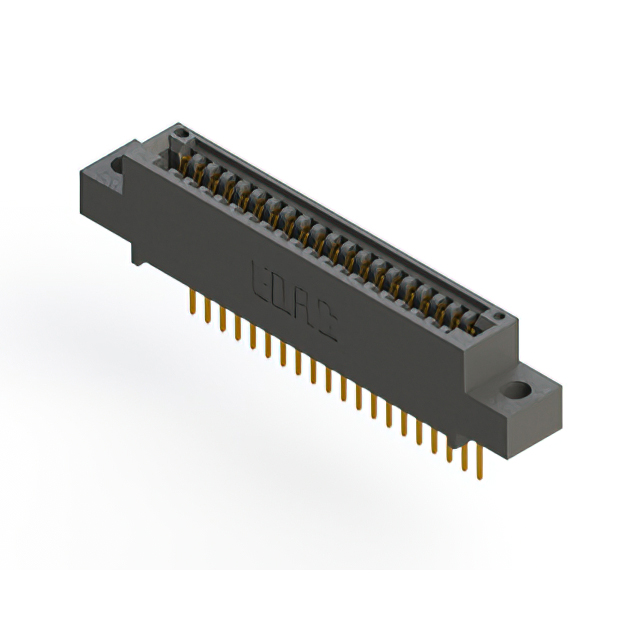 CONN EDGE SINGLE FML 20POS 0.100