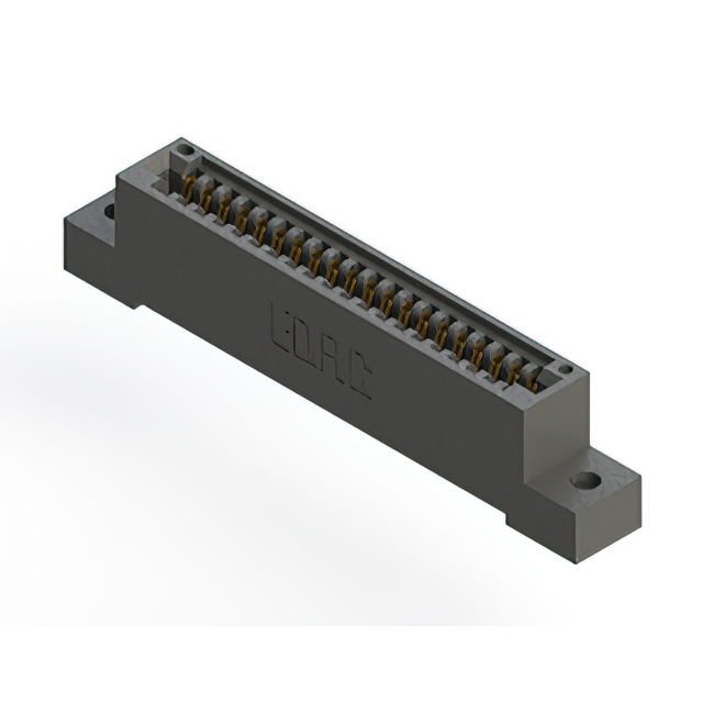 CONN EDGE SINGLE FML 20POS 0.100