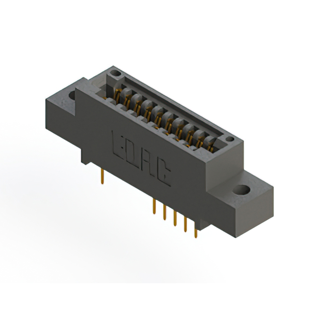 CONN EDGE DUAL FMALE 20POS 0.100
