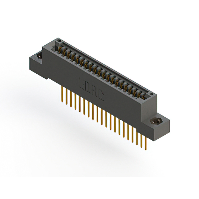 CONN EDGE SINGLE FML 20POS 0.100