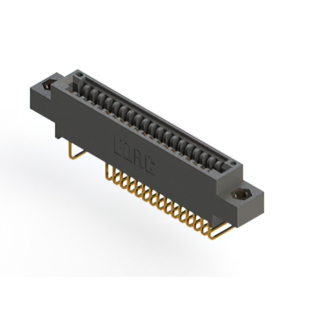 CONN EDGE SINGLE FML 20POS 0.100
