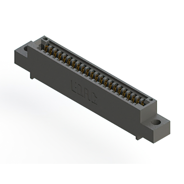CONN EDGE SINGLE FML 22POS 0.100