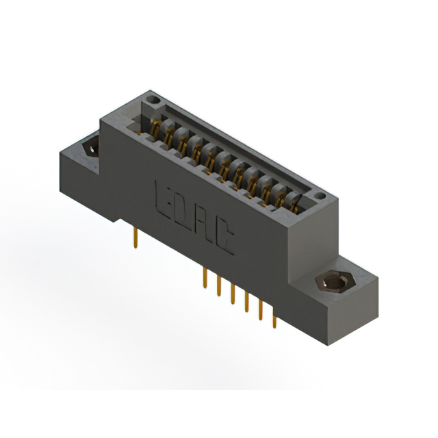 CONN EDGE DUAL FMALE 22POS 0.100