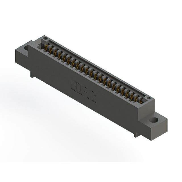 CONN EDGE SINGLE FML 22POS 0.100