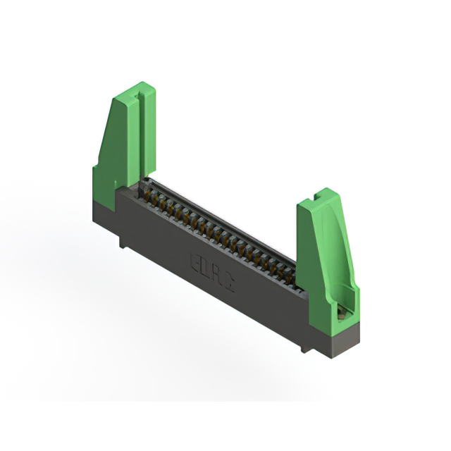 CONN EDGE SINGLE FML 22POS 0.100