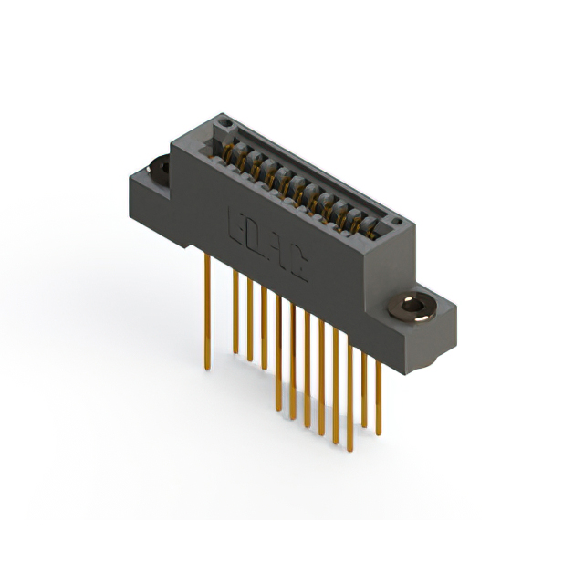 CONN EDGE DUAL FMALE 22POS 0.100
