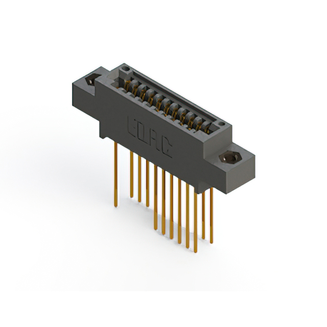 CONN EDGE DUAL FMALE 22POS 0.100