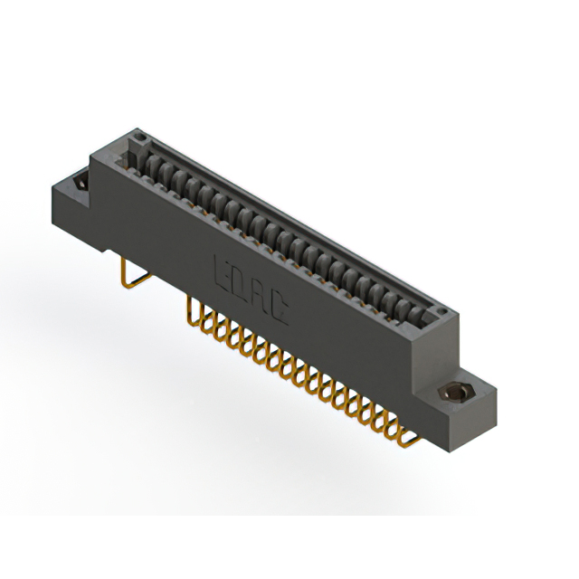 CONN EDGE SINGLE FML 22POS 0.100