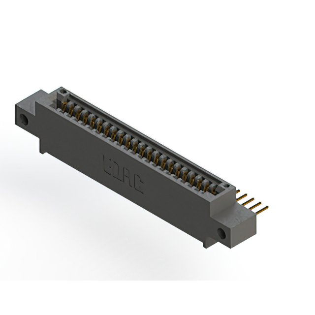 CONN EDGE SINGLE FML 22POS 0.100