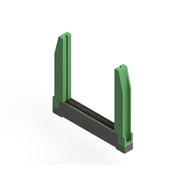 CONN EDGE SINGLE FML 23POS 0.100