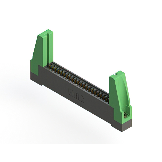 CONN EDGE SINGLE FML 24POS 0.100