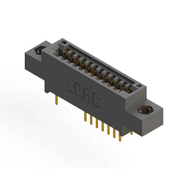 CONN EDGE DUAL FMALE 24POS 0.100