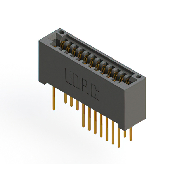 CONN EDGE DUAL FMALE 24POS 0.100