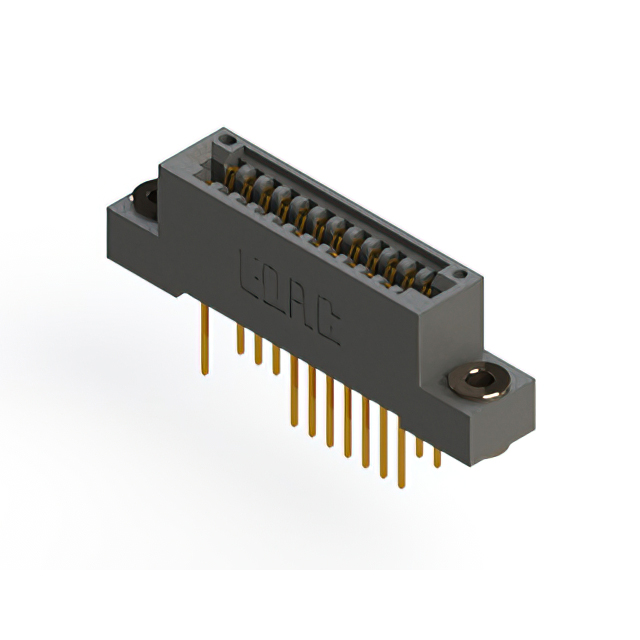 CONN EDGE DUAL FMALE 24POS 0.100