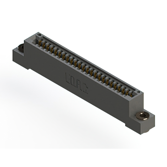CONN EDGE SINGLE FML 24POS 0.100