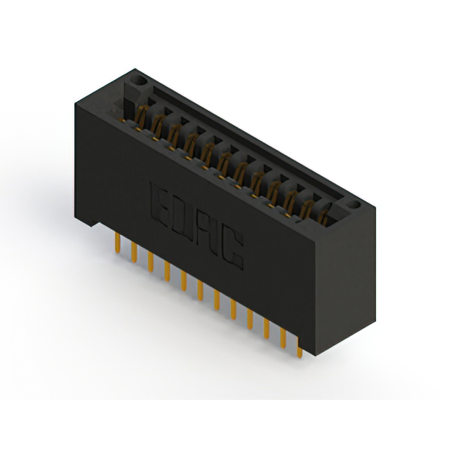 CONN EDGE DUAL FMALE 24POS 0.100