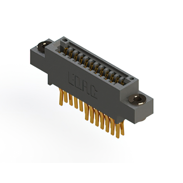 CONN EDGE DUAL FMALE 24POS 0.100