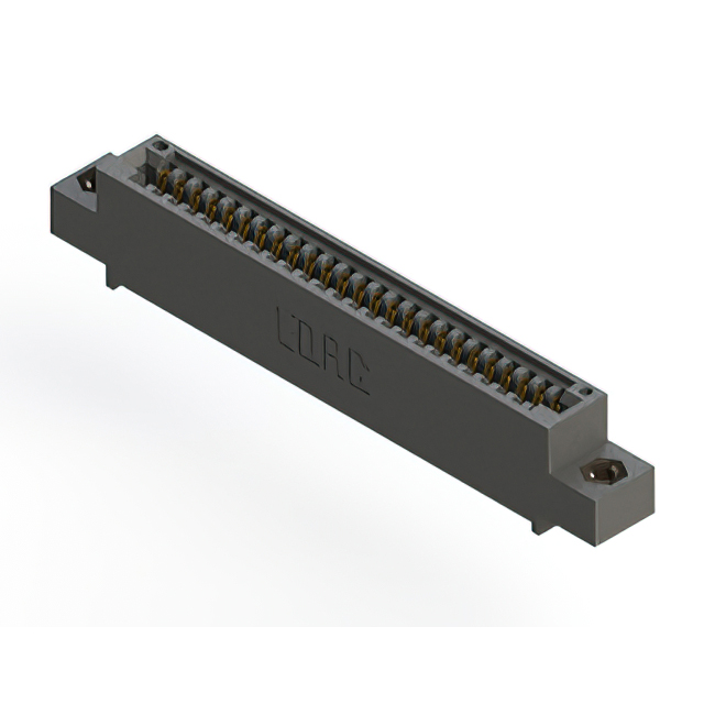 CONN EDGE SINGLE FML 25POS 0.100