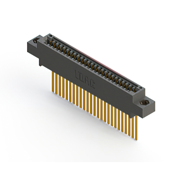 CONN EDGE SINGLE FML 25POS 0.100