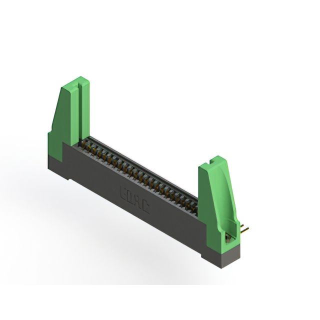 CONN EDGE SINGLE FML 25POS 0.100