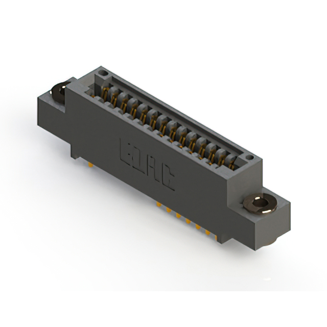 CONN EDGE DUAL FMALE 28POS 0.100
