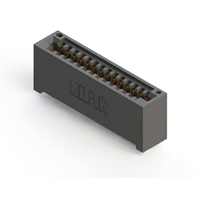CONN EDGE DUAL FMALE 28POS 0.100