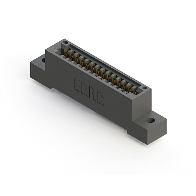 CONN EDGE DUAL FMALE 28POS 0.100