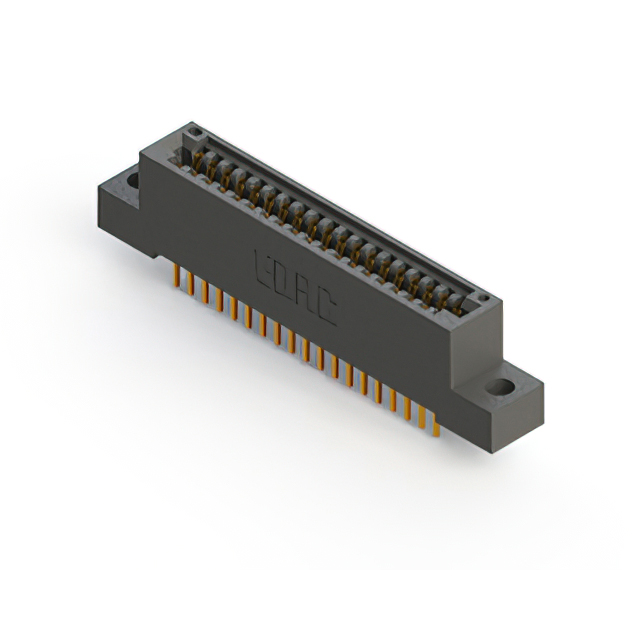 CONN EDGE DUAL FMALE 38POS 0.100