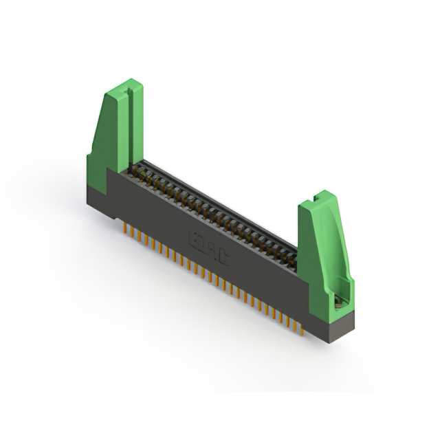CONN EDGE DUAL FMALE 52POS 0.100
