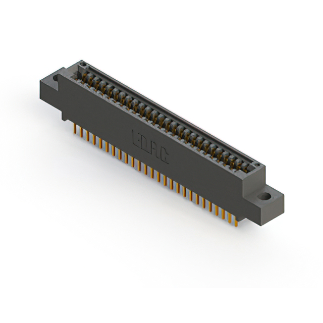CONN EDGE DUAL FMALE 52POS 0.100
